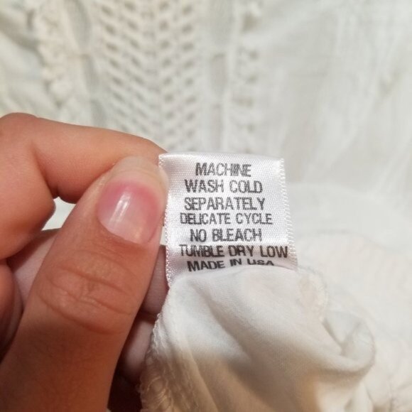 XCVI white boho peasant top small romantic ren fair Renaissance beachy coastal - Picture 3 of 5